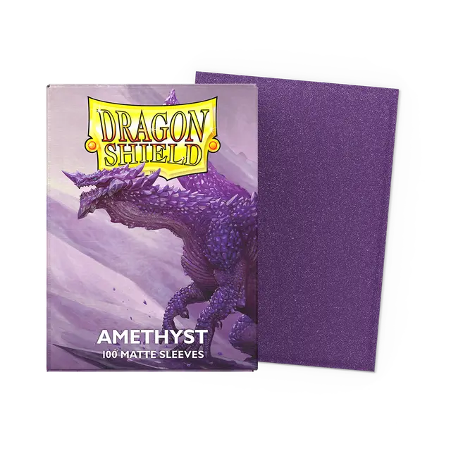 Dragon Shield: Matte Sleeves - AMETHYST