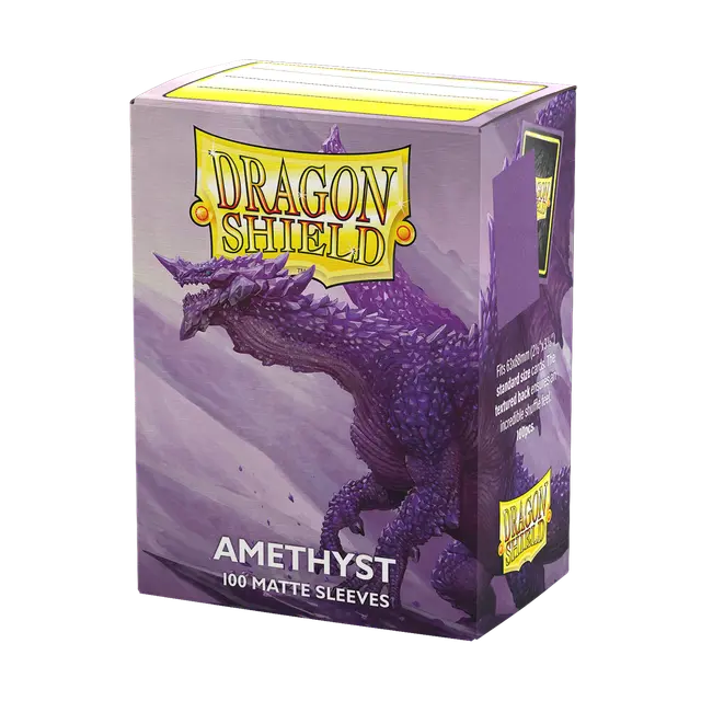 Dragon Shield: Matte Sleeves - AMETHYST